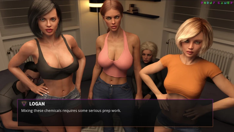 Porny Games: Midnight Paradise by Lewdlab - the End of the Story, Sex...