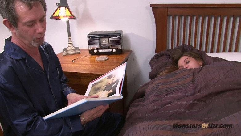 Monsters Of Jizz: Big titty teen bedtime blowjob