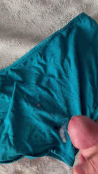 Cum on Wife’s Panties 3