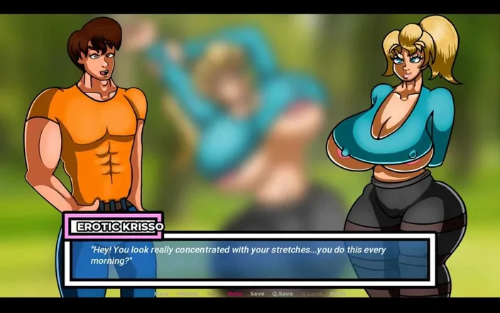 EroticKrisso: Milfpursuit-big Tits Blone at the Park