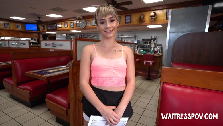 Waitress POV: Pelayan pov - anna mae - pantat cewek imut desa