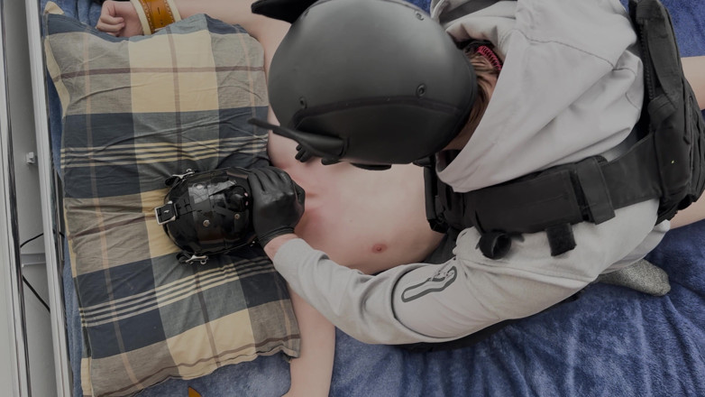 Inmate Cody and SubEdgeX: Spread Eagle Twink Tickled and Edged [full]