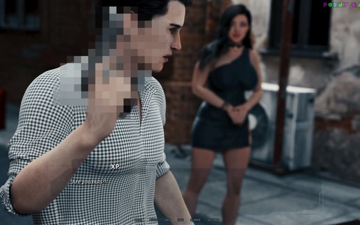Porny Games: Seducción cybernética por 1thousand - sexo con mi jefe duro 25