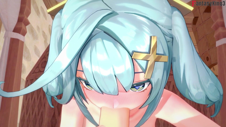 Fantasy king: Faruzan follando - Genshin Impact