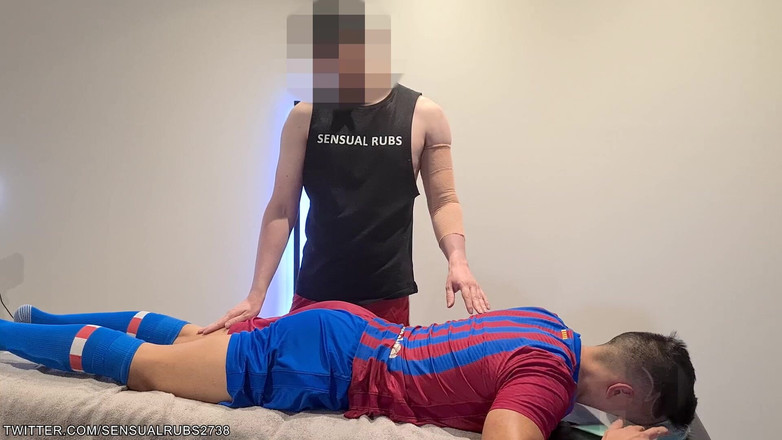 Sensual Rubs: 与 footballsoxjock 进行色情按摩后的大量射液