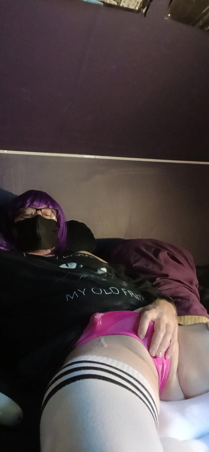 Raven LeSynn: Vibrator Masturbation and Cumming Through Panties with Raven Letrap