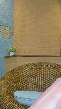 Corpo magro e menina ruiva é enganada e um ... por seu vibrador na webcam
