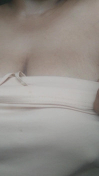 Pressing Boobs Cum on Me