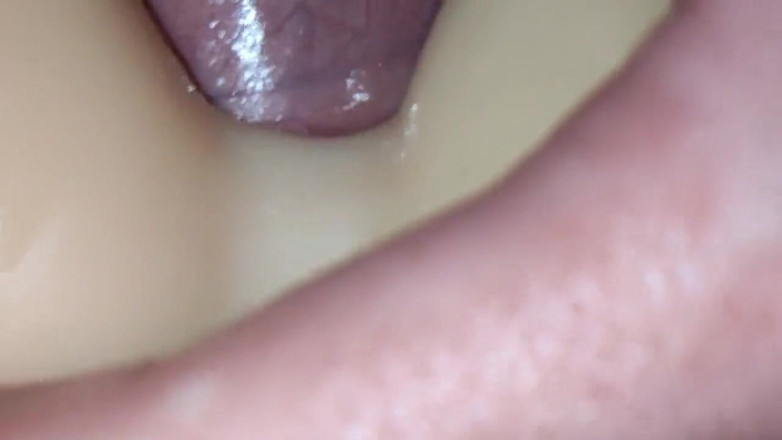 Rim Dick: Cum in pussy