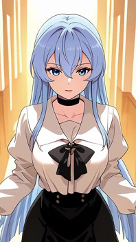 Esdeath Kam, Um Neue Sexy Dessous Zu Kaufen Und Hat Spaß Mit Einem Rosa Dildo. Esdeath Hentai Cosplay