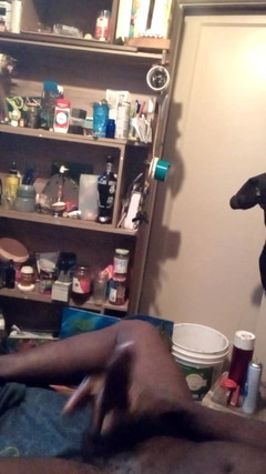 Paralax dawn: Paralax подрачивает его длинный большой черный член