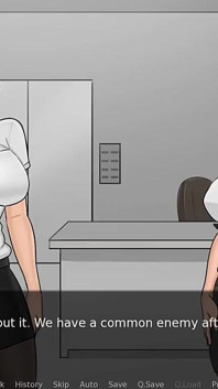 Eva's Ecstasy Gameplay #05 Busty Redhead Is Trained by the Boss to Be Submissive.