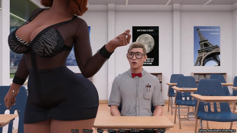 Studio-77: Секс-бот тройничок - секс-бот No25 геймплей игры для взрослых