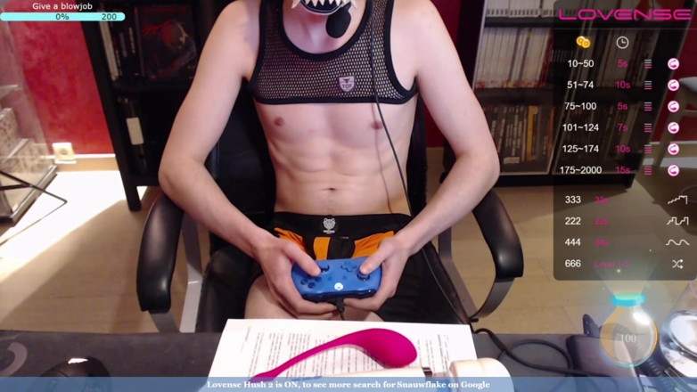 Snauwflake: Snauwflake está se divertindo no chaturbate - Parte 7
