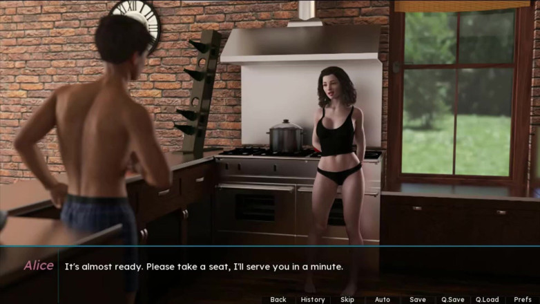 Visual Novels: Parfum d'été, partie 5 (route de la copine)