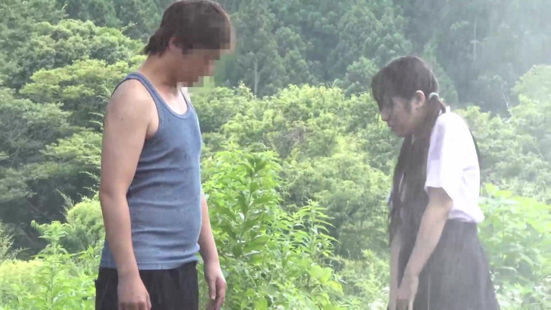 Raptor Inc: Japanese Babe Creampied Under The Rain