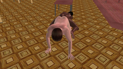 LustMen: アニメーション3Dゲイシーン - 二人の男性が共に快楽を探求する