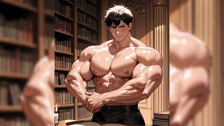 Erotic Man: 无毛肌肉大屁股 ai 幻灯片