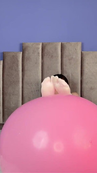 Saltando no meu balão