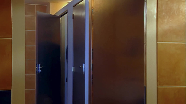 Antonio Adamo Film: Public Bathroom BBC Double Penetration