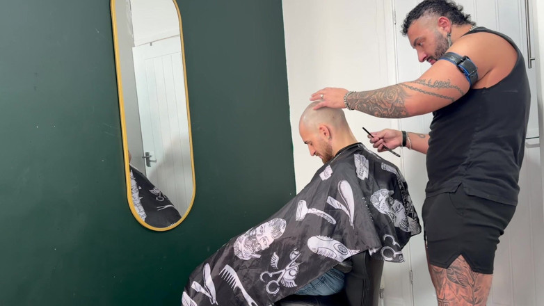 Davidedpxxx: Hot Barber Load Ass to Mouth, Bareback Fun and Much...