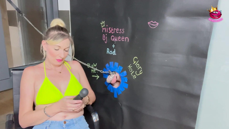 Mistress_BJQueen: Trinh tiết Cage Gloryhole từ chối