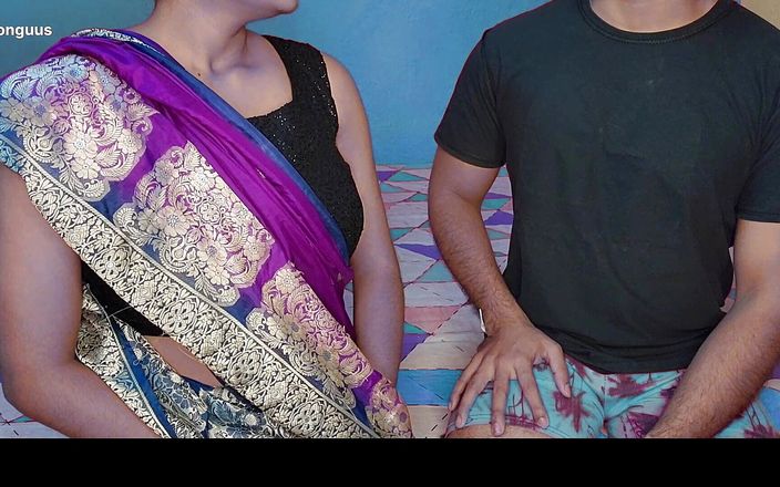 Riya Bonguus: Indische seksvideo van mooie lerares met studenten stiefvader