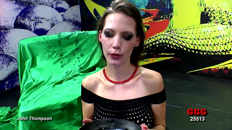 Gang Bang Germany: Viktoria Swallows Cum and Rims Ass in Wild Ggg Bukkake
