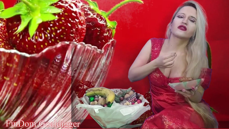 FinDom Goaldigger: Food Porn in Financial Domination Style