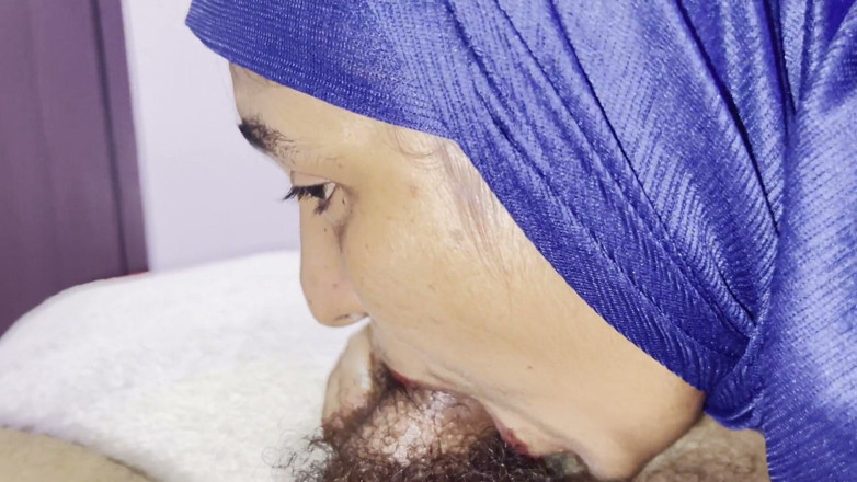 Immfuck: Muslim Girl Penis Glans Deep Massage Cum Drinking Immfuck