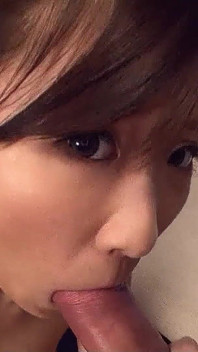 Asian Teen Masturbates Hairy Pussy and gives Blowjob to Step Dad