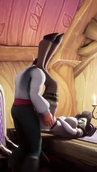 डायन नीचे महसूस कर रही है । Warcraft Porn Parody
