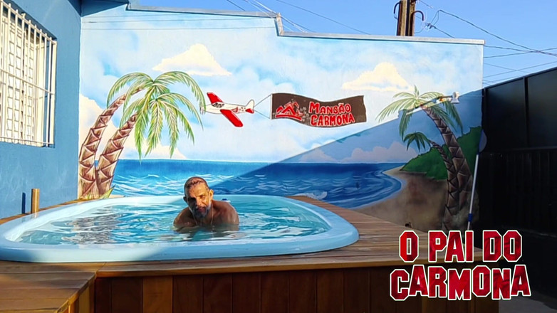 Carmona's father: Opaidocarmona genießt einen Pool und will einen Arsch ficken