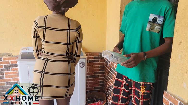 XX home alone: Olosho Pussy Home Delivery