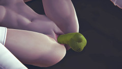 Waifu club 3D: Orc fucks the pussy of a cute elf close-up