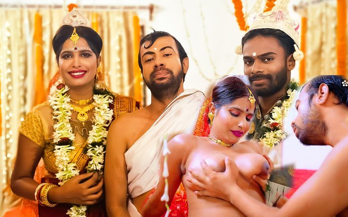 Cine Flix Media: Une nouvelle mariée desi à forte poitrine se fait baiser par...