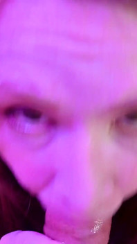 POV výstřik na obličej