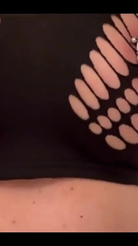 Sukienka Goth Girl Style i Kolczyki Sutki na My Duże