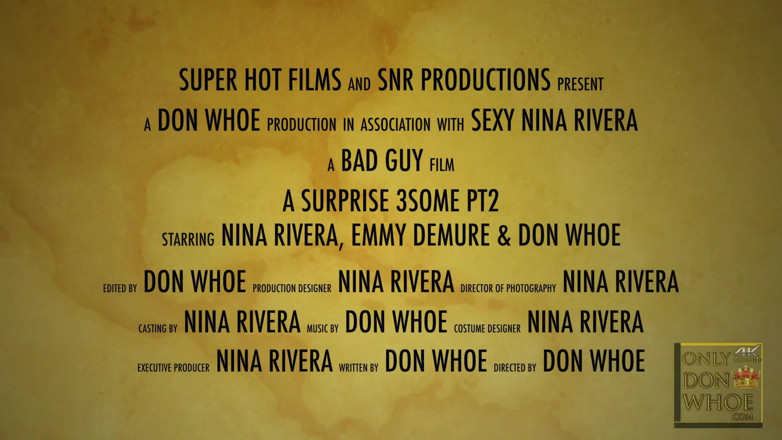 Super Hot Films: HD - Don Whoe Double Dips em Zebra Girls Nina Rivera...