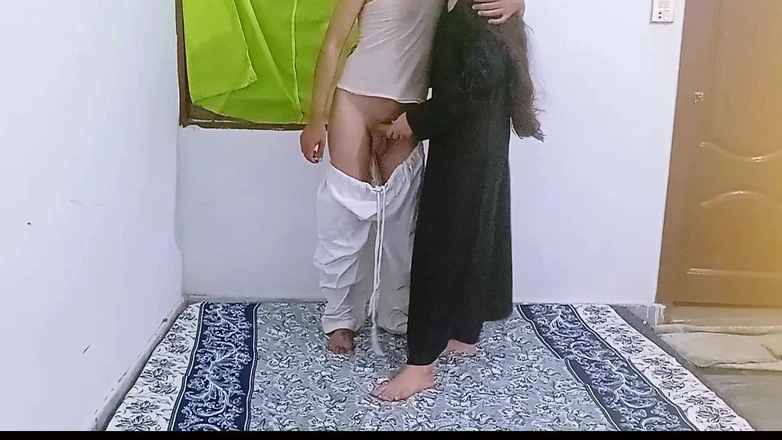 SuperIndian456: Desi Indian Muslim Young Girl Cheating Wife Ferzana Bhabhi Wearing...