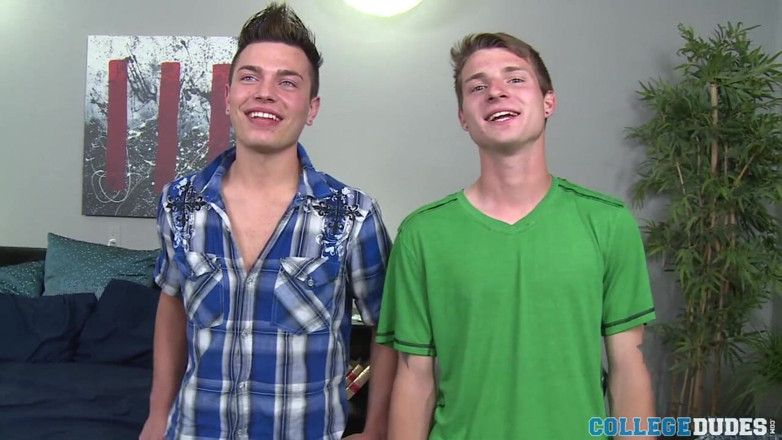 College Dudes: Josh O'brian e tristan Stiles Scopano in flip