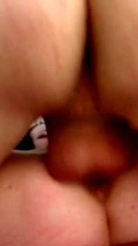 Teen brunette Tania Kiss with natural tits gives deep blowjob and fucks with Kevin White