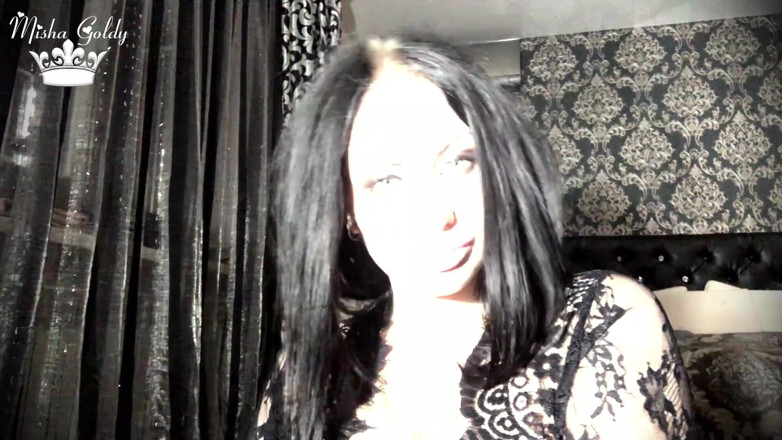 Goddess Misha Goldy: Du wirst eveything für meine großen sexy lippen geben