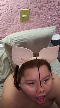 I Love When My Owner Uses My Throat Like a Vagina and Humiliates My Face
