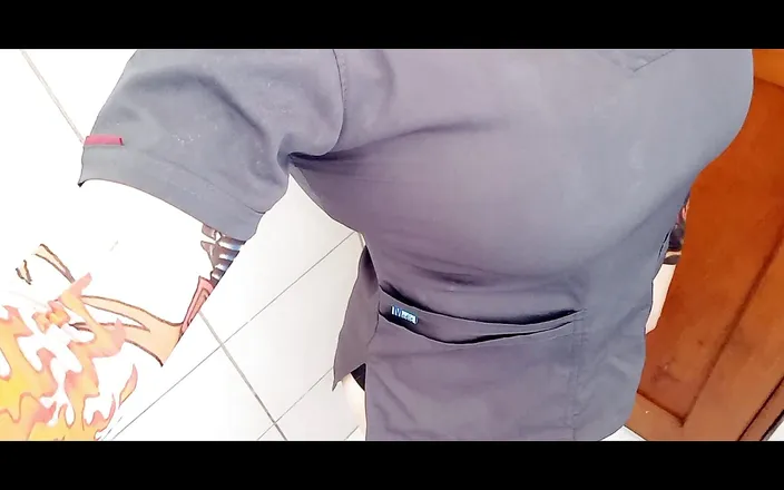 Martin13: How Dirty! Mature Cleaning Woman Stimulates Her Clitoris at the...