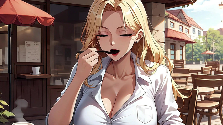 Goddess Topless: Hujung minggu spa Asia lesbian (anime pov nakal)