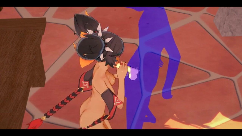 HentaiTubes: Genshin impact Hentai - fa una sega e fa un pompino -...