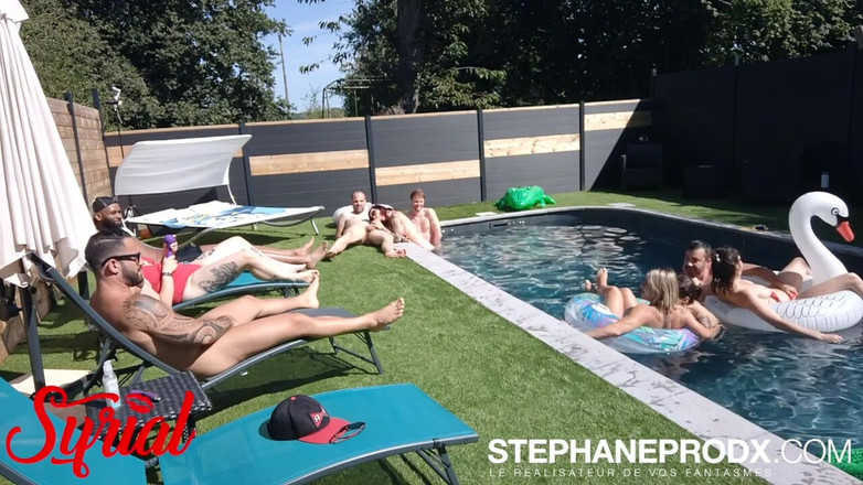 Stephprodx: Deux cam párty u bazénu
