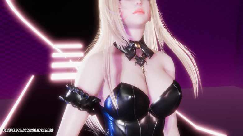 3D-Hentai Games: [mmd] Hellovenus - Stickysticky Ahri sexy striptease dance League of Legends...