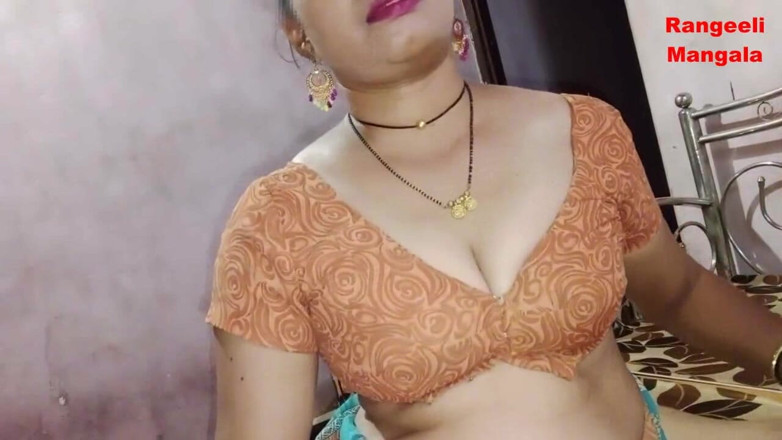 Rangeeli_Mangala: Bhabhi šuká a saje se svým manželem